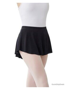 Ballet Skirt Pull On Dance Wrap Skirt High Low Ballerina Outfit